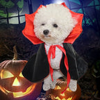 New Funny Pet Dog Halloween Costume Dog Cat Costumes for Small Dogs Cosplay Vampire Cloak  Dog Cat Clothes Cloak Pet Supplies