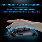 Logitech G402 Hyperion Fury, Wired Gaming Mouse with 4000 DPI, Perfect for FPS & RPG Games G102/G203/M100R