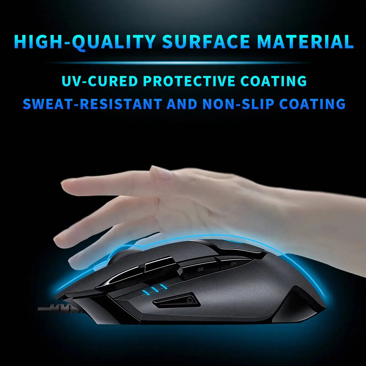 Logitech G402 Hyperion Fury, Wired Gaming Mouse with 4000 DPI, Perfect for FPS & RPG Games G102/G203/M100R