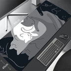 Design Mouse Pad Popular Large Gamer XXL Keyboard Mat Mouse Mat 550x1000mm Carpet Rubber Desk Mat Gaming Notebook Mousepad