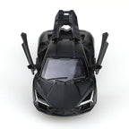1:43 scale replica of the SVJ pullback alloy car model, children's toy, die-cast metal, pullback function.