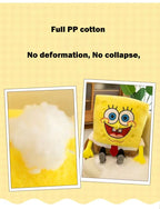 35-100CM SpongeBob Doll SquarePants Patrick Star Plush Anime Cartoon Toy Soft Cute Stuffed Collection Children's Birthday Gift