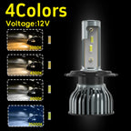 Heyword 22000lm 160W 1860 CSP Chip 3000k/4300k/6000k/8000k Car LED Headlight H4 H7 H1 LED Headlights 9005 H7 H9 H11 fog Light