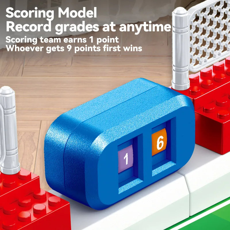 Tabletop Soccer Board Games Toy Outdoor Indoor Portable Multigame Tabletop Desktop Football Machine Competive Toys for Boys