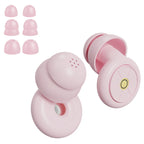 Ear Plugs for Sleeping Noise Cancelling 50dB, Reusable Silicone Earplugs Strong Sound Insulation, Multiple Sizes of Ear Caps