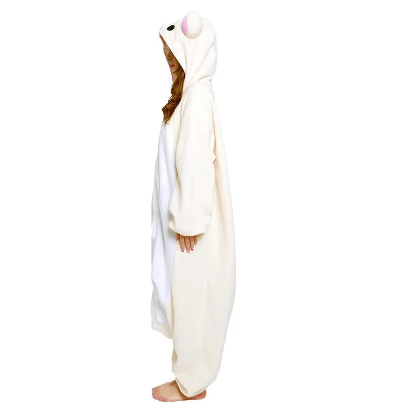Sazac Rilakkuma Kigurumi Adult Anime Jumpsuit Pajamas Kawaii Cute Cartoon Character Loungewear For Home Party
