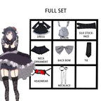 Anime My Dress Up Darling Marin Kitagawa Cosplay Costume Maid Cosplay Dress Halloween Kitagawa Marin Kuroe Shizuku Full Set