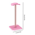 Aluminium Alloy Headphone Stand Holder Rack Space Saving Desktop Organizer Display Earphone Mount Hanger Headset Support Stand