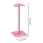Aluminium Alloy Headphone Stand Holder Rack Space Saving Desktop Organizer Display Earphone Mount Hanger Headset Support Stand