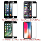 9D Tempered Glass 3-10PCS for iPhone 17/16/15/14/13/12/11 Pro Max,X/XS/XR/14/15/16/17 Air – Anti Fingerprint Screen Protector