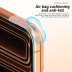 Smart Camera Touch Button Crystal Clear Blackplate Phone Case For iPhone 18 17 Pro Max 18Pro Soft Silicone Edge Shockproof Cover
