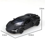 1:43 scale replica of the SVJ pullback alloy car model, children's toy, die-cast metal, pullback function.