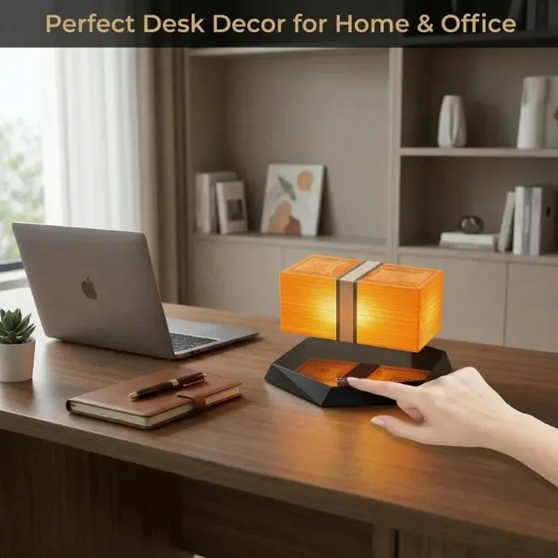 Floating Money Lamp for Fans Levitating Dollar Lamp Desk Gadget for Game Room Office Man Cave Decor Unique Gift for Gamers