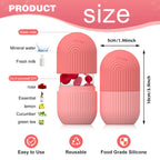 1pc silicone face ice cube mold for Beauty and Skin Care silicon face ice roller