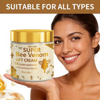 Bee Venom Face Cream 100g with Hyaluronic Acid, Vitamin C & Niacinamide - Moisturizing Firming Lifting Cream for All Skin Types