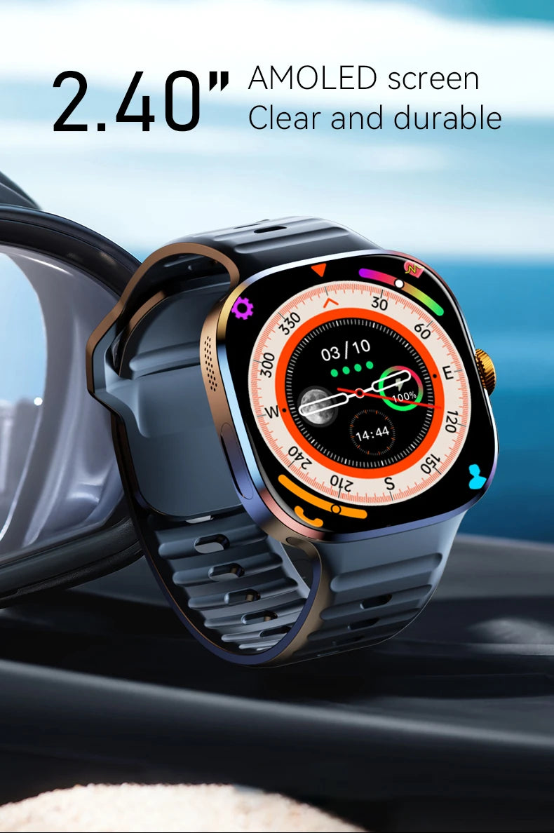 M99 Mini New Package 2.29inch Amoled Smartwatch 5G LTE Android Smart Watch With Rotary Camera GPS WIFI Sim Card Slot 2100Mah
