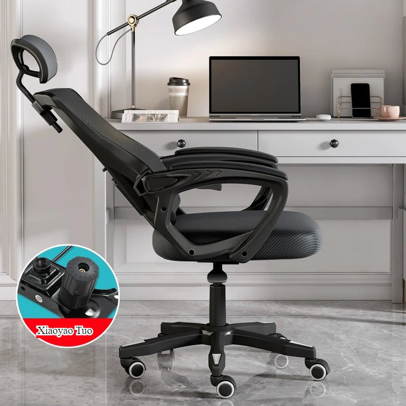 Study Chair Sedentary Computer Chair Home Comfort Office Chair Study Desk Student Chair Backrest Ergonomic Chair