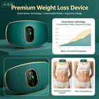 Body Sculpting Slimming Machine Portable Fat Burning Massager for Abdomen Waist Legs Hips Home Use Weight Loss Device