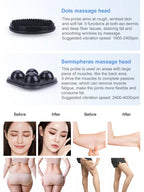 AOKO G5 Vibrating Massage Machine With 5 Massage Heads For Arms Waist Body Massage Anti Cellulite Body Slim Shape for SPA