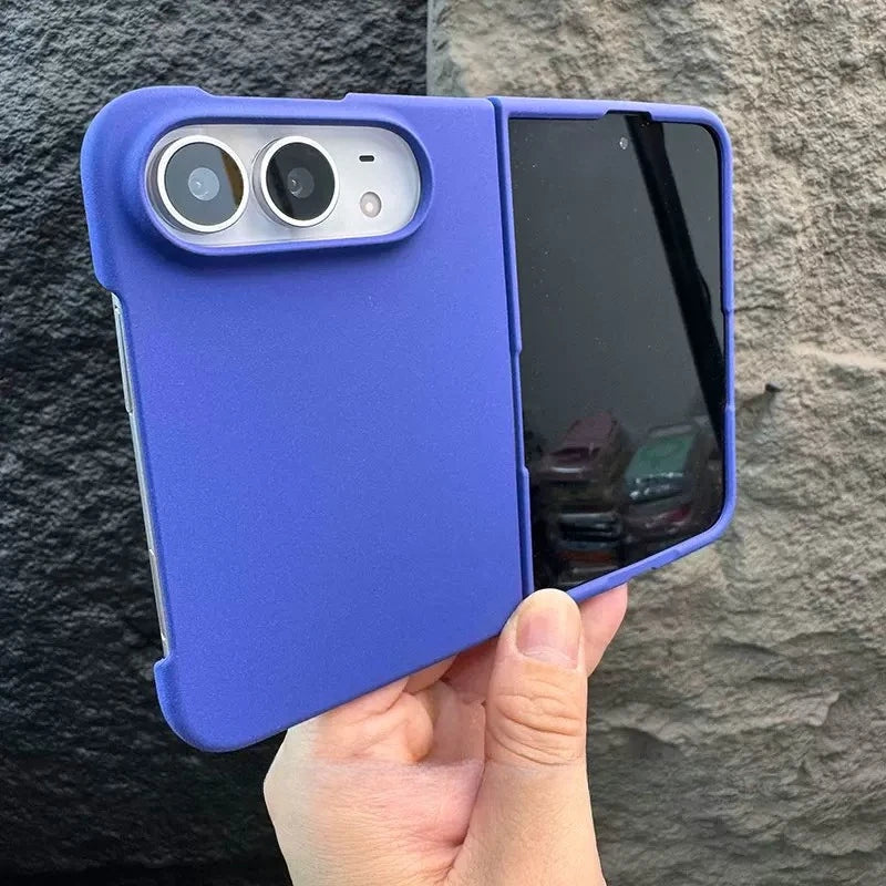 For iPhone Duo Case Frosted Hard Simple Anti-fall Phone Protective Back Anti-fall Case For iPhone duo Anti Fingerprint New Shell