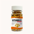 Vitamin E Deep Moisturizing Capsule Essence, hydrates and smooths the skin, contains plant squalane, vitamin C, and deep moisturizing and brightening skin essence (0.4g x 90 capsules)/bottle - 1 bottle