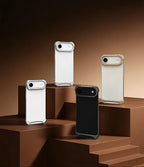 Genuine Aluminum SEBS Rubber Metal Bumper Double-layer ARC Case for IPhone 18 17 Pro Max Air Unique Design High-strength Cover