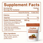 Ceylon Cinnamon Softgels 7200mg Equivalent,12:1 Concentrated Extract with MCT Oil,High Bioavailability, Daily Balance Support