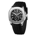 NIBOSI Luxury Men‘s Watches Business Waterproof Male Clock Luminous Silicone Band Date Square Quartz Man Watches Reloj Hombre