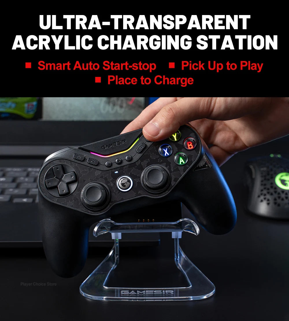 GameSir Tarantula Pro Gamepad PC for Nintendo Switch 2 Switch Android iOS Controle TMR Hall Joysticks NFC 6 axis Gyro Controller