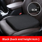 Car Seat Booster Cushion Honeycomb Memory Cotton Car Seat Cushion Car Simple Breathable 3D Mesh Thickened Sedentary Seat Cushion