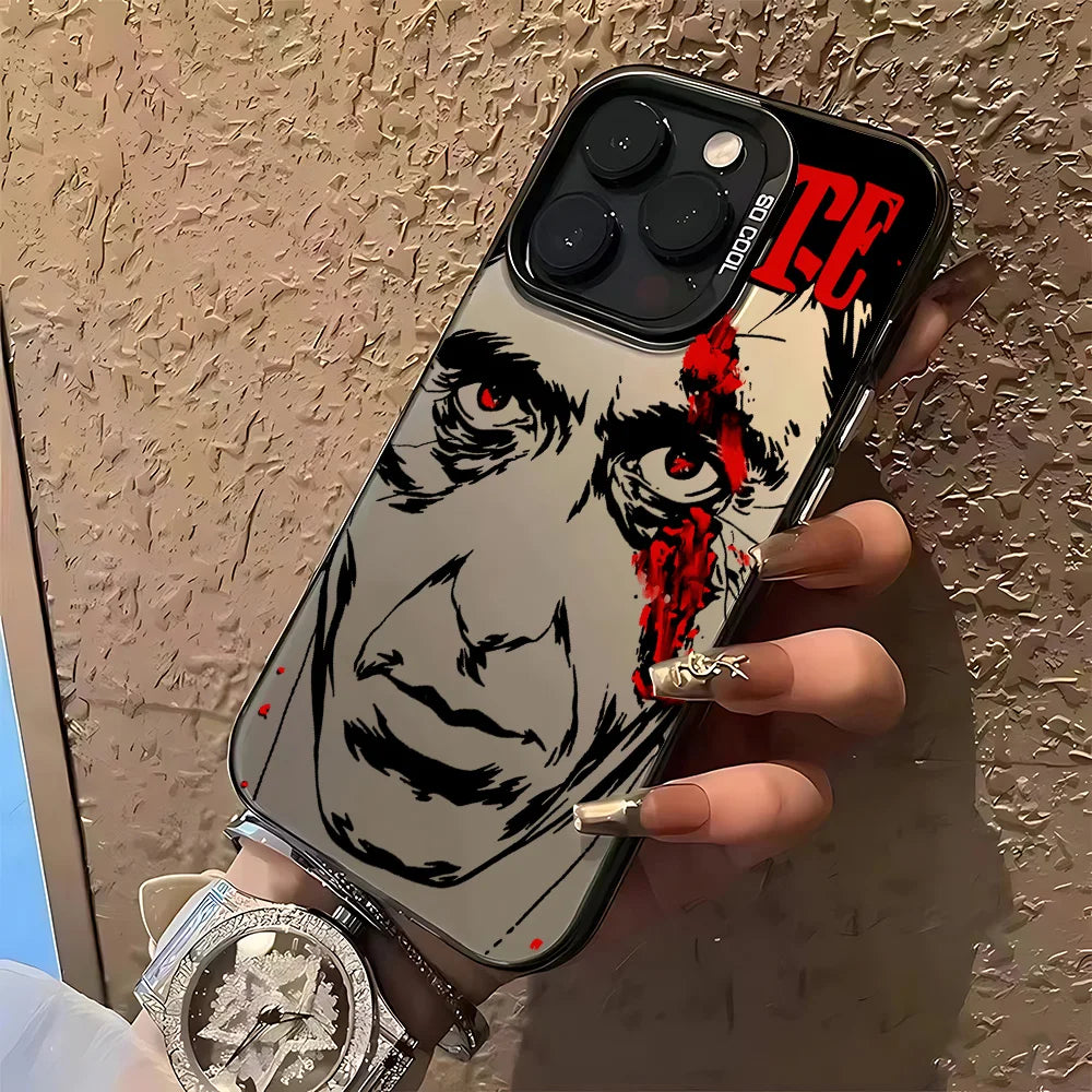 Fashion Hot S-Scarface Phone Case for Samsung Galaxy S26 S25 S24 S23 S22 S21 FE Ultra Edge Plus 4G 5G Anti Fall Matte Cover