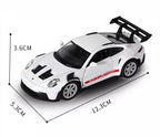 1:36 Porsche 911 992 GT3 RS Alloy Track Racing Car Model Diecast Metal Sports Car Model High Simulation Collection Kids Toy Gift