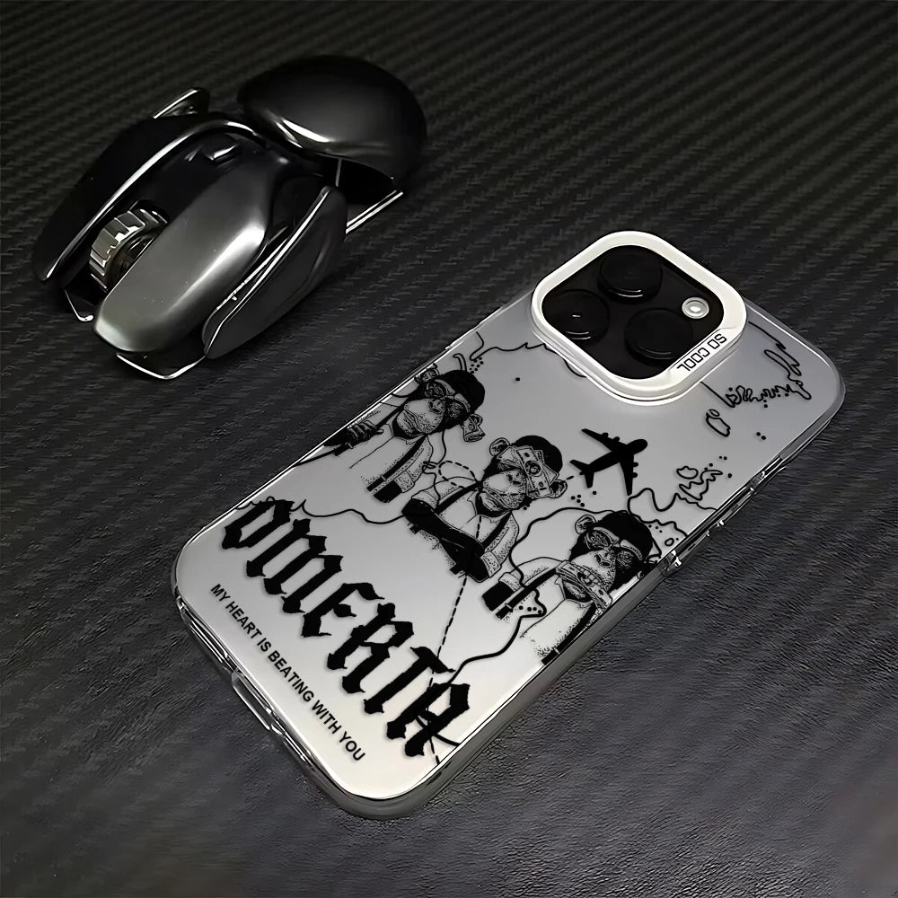 Fashion Omerta Phone Case For iPhone 17 16e 16 15 14 13 12 11 mini Pro Max X XR XSMAX 8 7 Air Plus Anti Fall Matte Back Cover