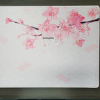 Pink Cherry Blossoms Mousepad Home Computer Table Large Pc Mouse Pad Art Sakura Keyboard Mause Rug Desk Mat Office Accessories