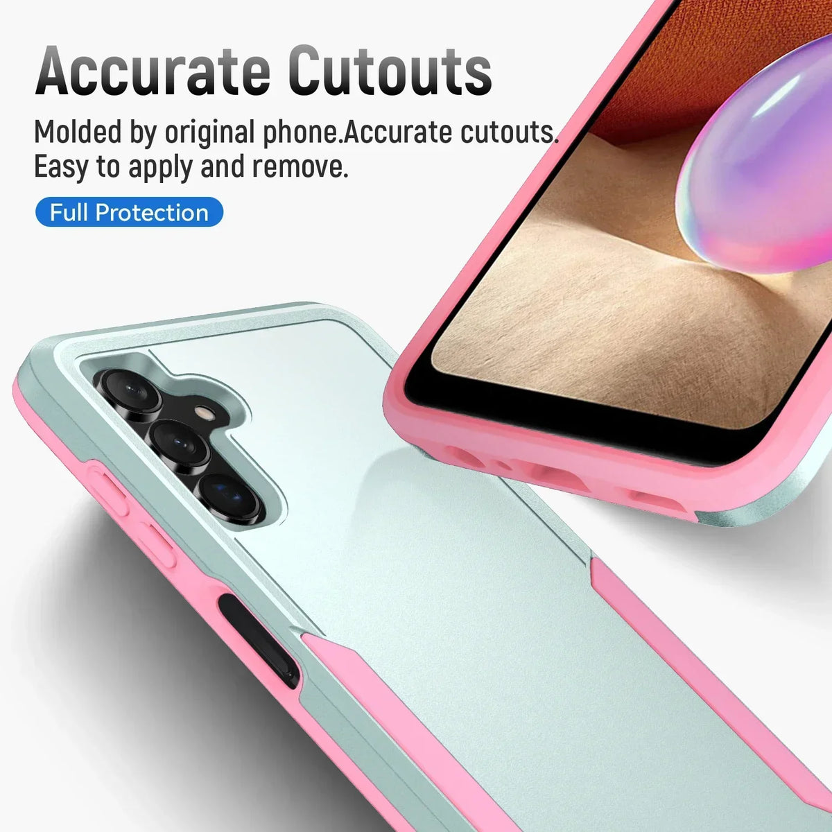 Case For Samsung Galaxy A56 A36 A26 A16 A06 A57 A37 A27 A55 A15 A35 5G A54 A14 A24 A53 A05S Heavy Duty Rugged Protective Cover