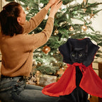 Halloween Dog Costumes Vampire Cape, Pet Cats Cosplay Costume Funny Clothes Cloak, Dog Mantle Apparel for Halloween Party
