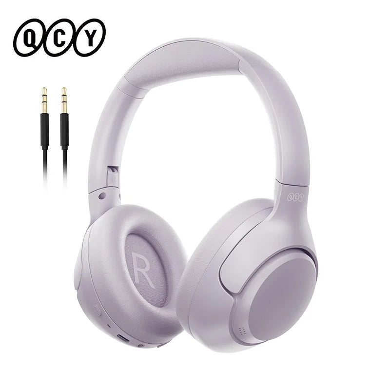 QCY H3 ANC Wireless Headphones Bluetooth 5.4 Hybrid Noise Cancellation 60H