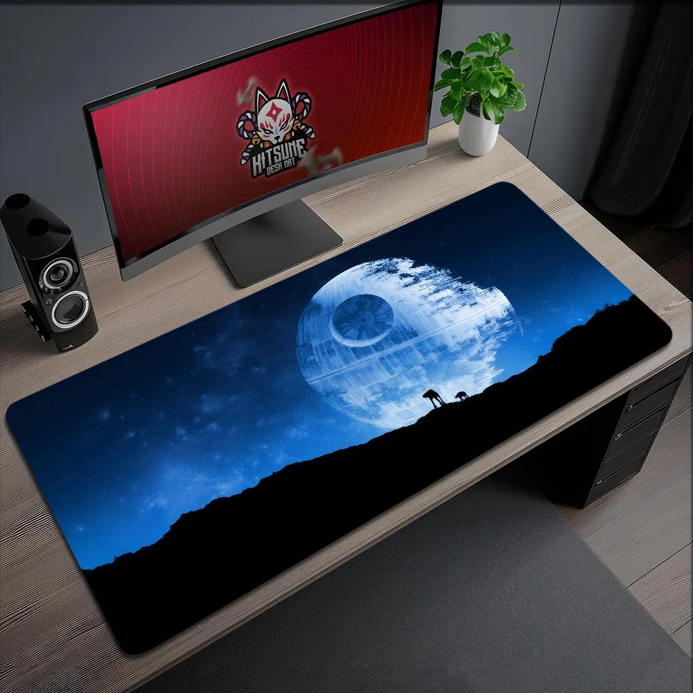 STAR Mouse Pad Non-slip Lockedge Space Office Student W-WARS Gaming Thickened Large Opera Writing Cushion MousePad