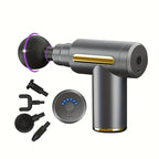 Massage Gun Fascia Deep Muscle Relax Body Neck Massager Electric Fitness Equipment Noise Reduction Male Female