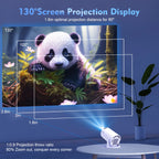 Magcubic HY300 Pro Allwinner H726 8K Android 14 Projector Wifi6 290ANSI BT5.4 1080P 1280*720P Cinema Outdoor Portable Projetor