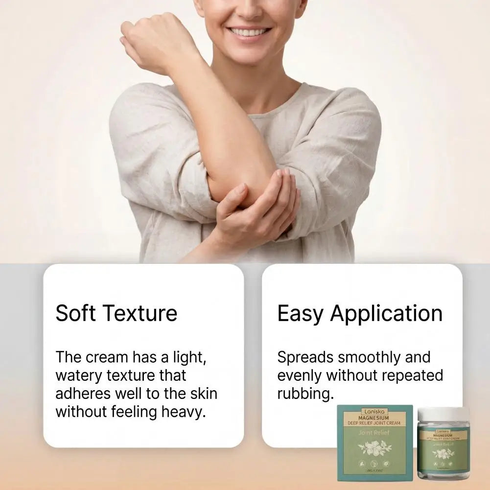 2026 Total Relief Soothing Magnesium Cream for Muscle Comfort Brightening  Soothing Nerve For Daily Skin Hydration Moisturizing