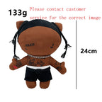 Multiple Styles Cute Cat Eminem XXXTentacion Frank Ocean Plush Toy Doll with Clothes Stuffed Soft Plush Toys Fans Collect Gift