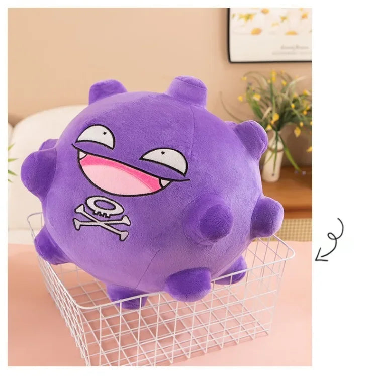 30/75cm Koffing Pokemon Plush Toys Large Anime Doll Cute Pillow Cartoon Huge Pokémon Plushie Stuffed Gift for Kids Christmas