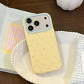 INS Korean Polka Dots Dopamine Soft TPU Phone Case for iPhone 18 17 16 15 14 13 12 Pro Max 16E 17E 18 Pro Silicone Cream Cover