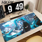 Anime Mouse Pad Gamer Keyboard Pad Desk H-hatsune Miku Mouse Mat Carpet Rubber Tapis Souris Gaming Notbook Exquisite PC Mousepad