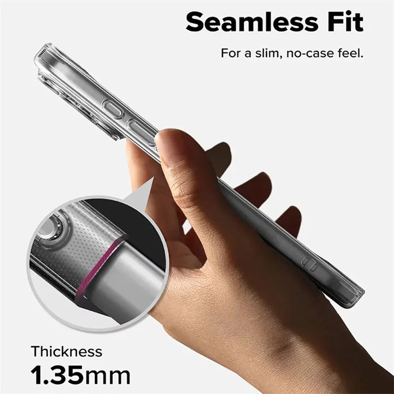 Ultra Thin Clear TPU Phone Cases For iPhone 18 17 16 15 14 13 12 11 Pro Max Plus Air 16E XR XS Max Transparent Silicone Cover
