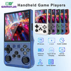 Consola de videojuegos retro portátil GAMINJA ANS13 15000+ juegos integrados Linux Pantalla IPS de 4,0 pulgadas Consola de juegos de bolsillo portátil