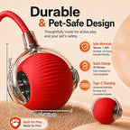 New Dog Interactive Ball Toy,Automatic Rolling Dog Ball Rechargeable,Smart Puppy Interactive Toy,Intelligent Balls Toy for Dogs