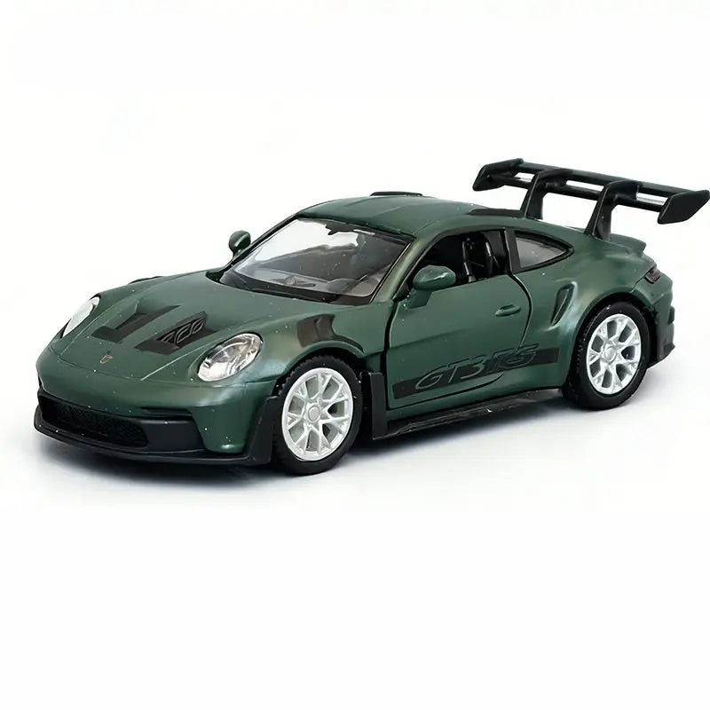 1:36 Porsche 911 992 GT3 RS Alloy Track Racing Car Model Diecast Metal Sports Car Model High Simulation Collection Kids Toy Gift