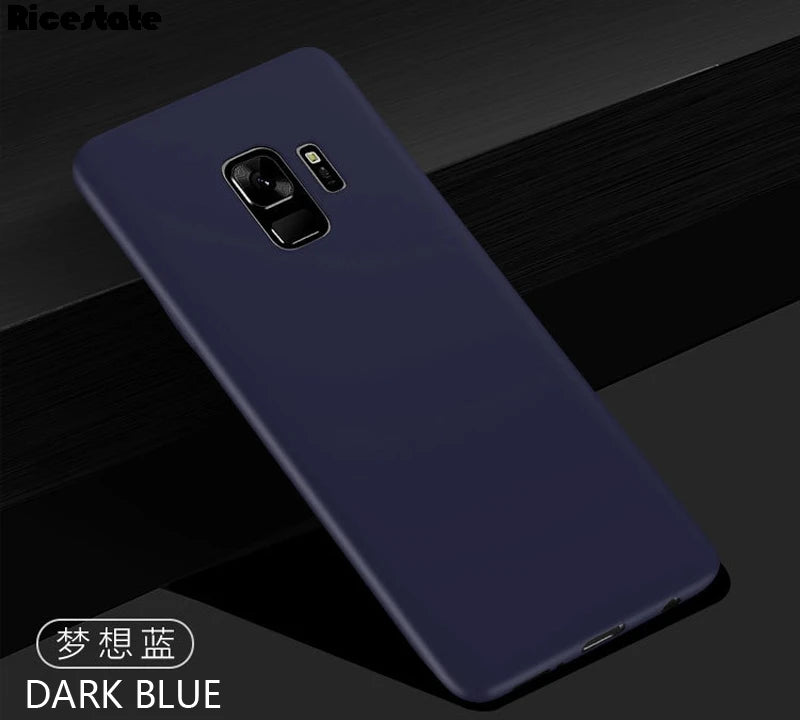 Ricestate Shockproof Armor Cover Case for Samsung S9 S9 Plus Coque Soft Silicon TPU Case For Samsung Galaxy S9 S9Plus Fundas